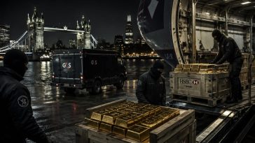 DNB Quietly Moves €72B in Gold to London, Sparks Questions