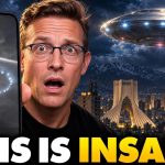 Clear Footage of Massive UFO Over Iran, Locals Scream and Run | Is Trump Fighting With Alien Tech!?