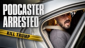 Alert: Feds Cuffed The Podcaster Behind $5 Kill Trump Stickers, Now Count The Charges