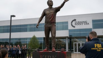 Phoenix Charlie Kirk Statue Vandalism Claims Leave Questions Unanswered