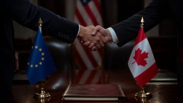 Von der Leyen Offers Canada EU Associate Role, Trump Threatens Tariffs