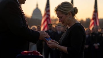 Trump Gives Medal of Freedom to 9/11 Hero Man in Red Bandana