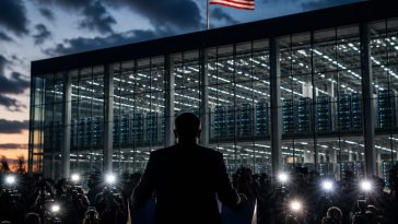 Trump Calls AI Pause a HOAX, Warns Against Curbing Data Centers