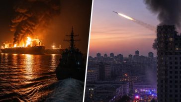 U.S. Strikes Iranian Tankers as Russia Resumes Raids on Kyiv