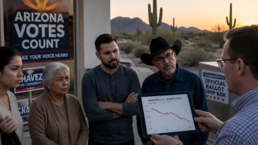 President Donald Trump Approval Sinks to Net -19 in Arizona