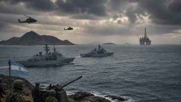 Argentina Vows to Block Falklands Oil With Sanctions, Military Buildup
