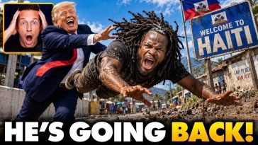 Trump DEPORTS Viral Hatian Illegal On LIVE-TV as He Throws Psychotic MELTDOWN on Deportation Flight…
