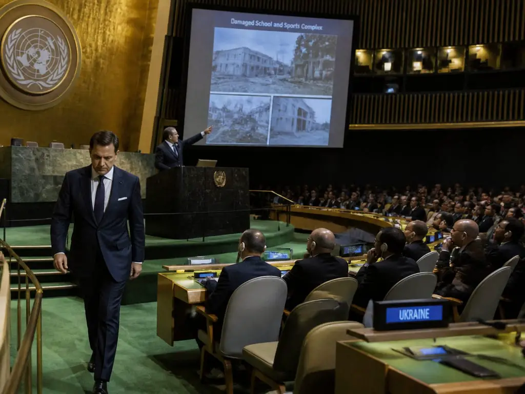 Lone US Walkout Shames President Masoud Pezeshkian’s UN Photo Tour