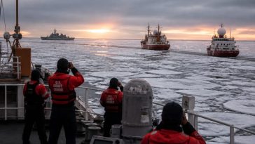 Munro Hunts Chinese Research Ships as Trump Pushes Arctic Build-Up