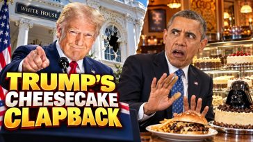 Trump Just Had One Line For Obama's Cheesecake Jab