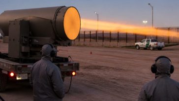 Pete Hegseth OKs Military Heat Ray Loan to DHS for Border Test