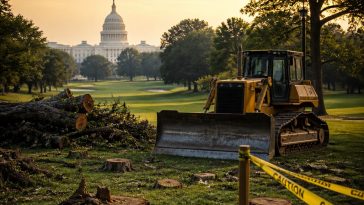 Trump Announces Nov 15 DC Golf Overhaul as Judge Halts Tree Cutting