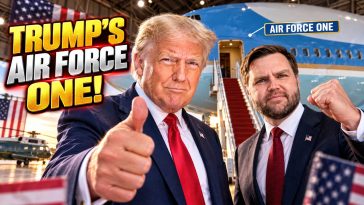 Just In: Air Force One Left Andrews With One Message
