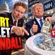 Rand Paul dropped the $7M smart toilet tab, and his toilet-bowl line lands even harder