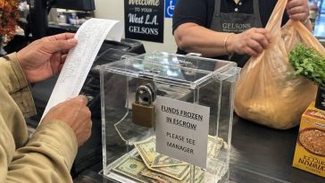 LA Shoppers Hit With Higher Sales Tax While Cash Sits in Escrow