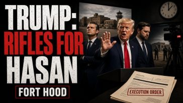 JUST IN: TRUMP LOCKS RIFLES FOR HASAN AT FORT HOOD, AND WHAT OBAMA CALLED IT IS THE REAL SHOCK