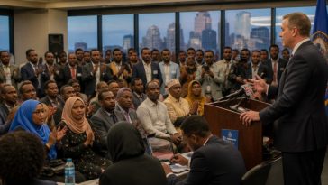 Mayor Jacob Frey Praises Somali CEOs, Dodging Fraud Questions?