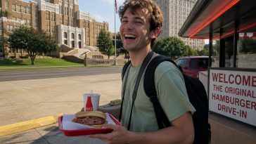 German Influencer Freddy Falls for Sonic, Arby's and Little Rock Central