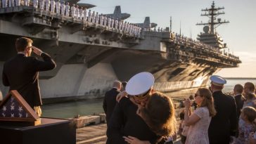 Hegseth Slams Media as USS Abraham Lincoln Returns After 321 Days