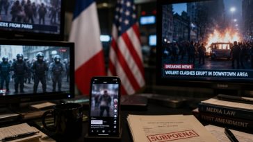Red‑Green Network Behind French Riots Draws House Subpoenas