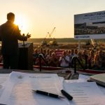 President Donald Trump hails Audi $4B Georgia plant, paperwork missing