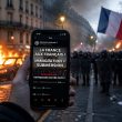 President Donald J. Trump blames migration for France riots