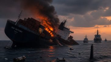 Secretary of State Rubio: Iran Using Nazi U‑Boat Tactics as Ships Sink