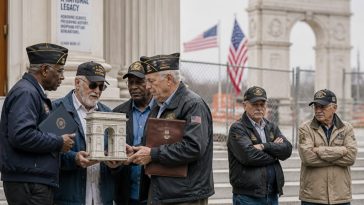 Veterans Split: Groups Back Trump Arch in Court but Deny Endorsement