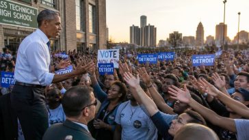 Former President Barack Obama Heads to Detroit to Save El‑Sayed