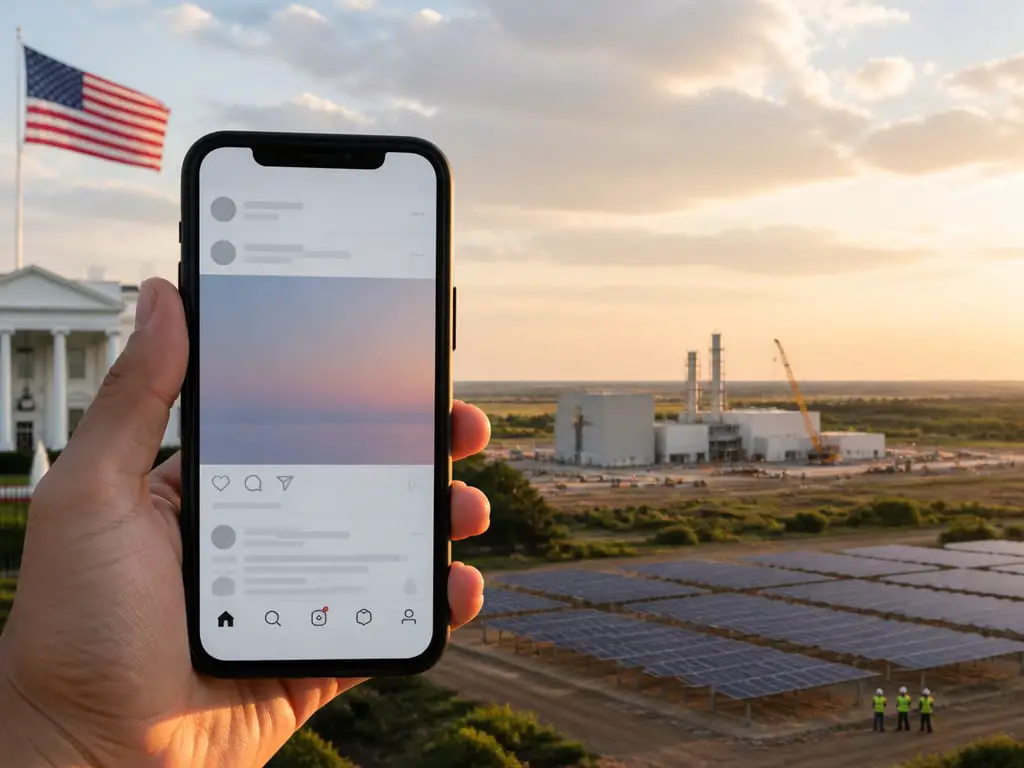 White House Reposts T1 Praising President Donald Trump for Texas Solar