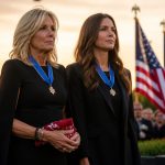 Trump Honors Man in Red Bandanna, Critics Focus on a Joke