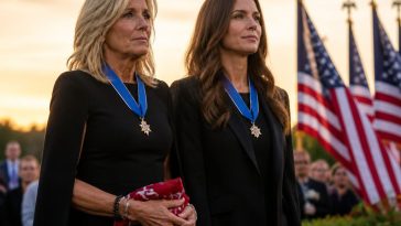 Trump Honors Man in Red Bandanna, Critics Focus on a Joke