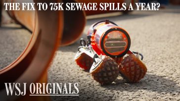 Why This Tiny Robot Could Fix Massive Sewer Failures | WSJ