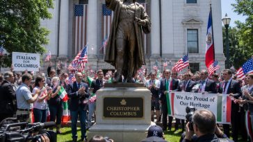 President Trump Declares Columbus Statues Are Back to Stay